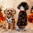 2 Pack Halloween Dog Shirts Funy Pumpkin Sleeveless Vest Cat Costume Clothes    