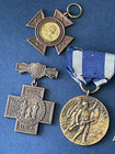 Spanish American War   Wwi 22nd New York Officer Medal Group Mansfield Family