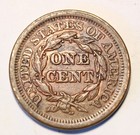1851 Braided Hair Large Cent  Extremely Fine  Condition  -ktu-002