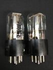 Matched Pair Sylvania 6sn7gt Jan 2 Hole Bad Boy Audio Vacuum Tubes Tested F 1916