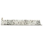 Hampton Bay Espl Laminate End Splash Kit In White Ice Granite With Bullnose Edge
