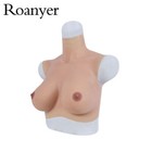 Roanyer E Cup Silicone East-west Artificial Fake Breast Forms For Crossdresser