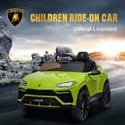 Lamborghini Urus 12v Electric Powered Ride On Car Toys For Girls Boys  Green Kid