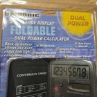 Unisonic 8digit Foldable Dual Power Calculator Lc1416 New In Original Package 