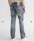 Jase Straight Stretch -  Rock Revival Men s Jeans