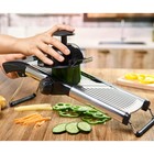Adjustable Stainless Steel Mandoline Vegetable Food Slicer Gloves For Kitchen