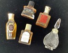 5 Vintage Women   s Miniature Perfume Bottles Promo Samples Robert Piguet Visa  