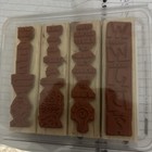 New Factory Sealed     Stampin    Up  Little Inspiration Religious Wood Stamp Set- 4