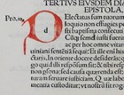 Incunable 1497 St Jerome Leaf     Contra Pelagianos Epistola Xvii     Red Initial