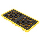 51  27in 2 Drum Spill Containment Pallet W  Drain Heavy Duty 5000lbs Forkliftable