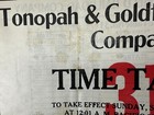 9 15 1929 Tonopah   Goldfield Railroad Ett 31 Employee Timetable