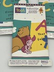 Winnie The Pooh Sculptured Edge Pre-cut Border Abc Alphabet Nursery Baby 3pks