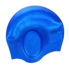 Large Swimming Cap Hat For Men With Ear Pockets Silicone Long Hair Ladies
