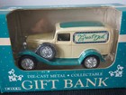 Ertl Die Cast Metal Collectible Gift Bank  1932 Ford Delivery Van The Great Dad