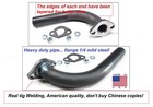 Exhaust Pipe For Predator 6 6 Hp  224cc   Max Performance  Go Kart   Mini Bikes
