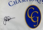 Jack Nicklaus Signed Flag Champions Gate Golf Masters Pga Psa Dna Coa