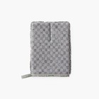 New Norwex Bathroom Scrub Mitt Gray 9  X 6 5  Two Sided With Baclock Microfiber