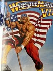 Hulk Hogan Autographed Wrestle Mania Vi1 - Framed Poster Coa