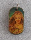 Disney Hannah Montana Reversible Pendant Dog Tag  Miley Cyrus
