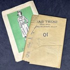 Vtg Mail Order Patterns 1980s  4656 Blouse  Vest  And Skirt Size 18 Uc
