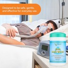 Cpap Mask Cleaning Wipes 62ct  3 Pack      Citrus Scent For Cpap   Bipap