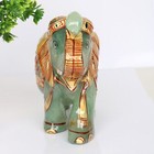 1 03 Kg 5 51  Large Natural Green Jade Elephant Statue For Home Decor Statue