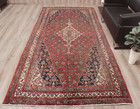5x11 Hand Knotted Oriental Vintage Floral Wool Traditional Medallion Area Rug