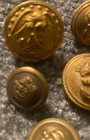 Wwi Ww1 Military Imperial German Army   Navy Naval Jacket Coat Uniform Buttons