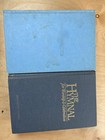 Lot Of 2 Antique Cloth Cover Books Hymnal Tough Minded Faith 