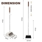 Jekayla 54 Long Handled Broom And Dustpan Set - Perfect Dust Pan And Brush
