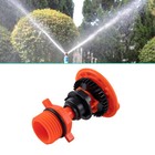 1 2  Male Thread 360   Garden Lawn Orchard Irrigation Nozzle Rotary Sprinkler