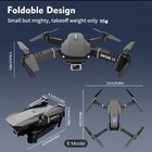 Drone 2026 4k Hd Dual Camera Wifi Fpv Rc Foldable Quadcopter   4 Batteries