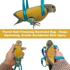 Ultrasoft Bird Diaper Flight Suit For Small Medium Parrots  Cute Stylish Walk   