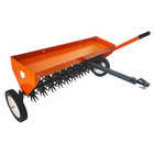 40  Lawn Aerator Tow Behind For Plug Aerating W universal Hitch For Lawn  garden