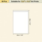 19 3 x 12 6  Acid-free Picture Sleeve  60pack Crystal Clear Sleeves Storage Bag