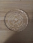State Of Texas Congratulations On Your Retirement Acrylic Coaster Award Seal