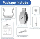 31-12 Extension Ladder Pulley Kit Compatible With Werner Argent 