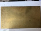 Wwii korean War Era Marine Barracks Brass Sign Plaque