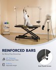 Co-z Electric Dog Grooming Table X-lift Heavy Duty Grooming Station W 4 Noose