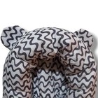 On The Goldbug Infant Head Support Car Seat Insert Gray White