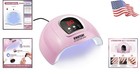 Efficient Uv Led Nail Lamp For Curing Gel Polish - 3 Timers And Lcd Display 