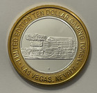 Las Vegas Sam s Town  10 Silver Strike  999 Fine Silver New In Capsule Version 1