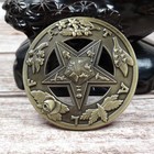 Masonic Car Emblem   Order Of Eastern Star  badge 3d Hollow Out Mason Freemason 