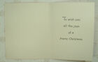 Unused - W  Germany - Santa  Kids  Toys - 1950 s Vintage Hallmark Christmas Card