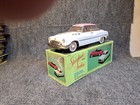 Vintage Voiture Buick Standard Sedan Tin Friction Powered Toy Car  Pink 50 s 