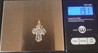 1 9 Grams Chapel Vintage 925 Sterling Silver Saints St  Catholic 4 Way Cross