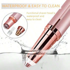 Electric Eyebrow Trimmer Pencil Painless Facial Nose Hair Removal Trimmer Womens