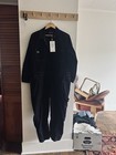 Nwt Wildfang Black Workwear Long Sleeve Coveralls Cotton Blend Women Size Xl