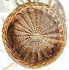 Willow Basket Wicker  Tray  16  X 3 1 4  Centerpiece Fruit Vegetables  Plants
