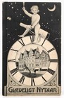 1910 New Year Greetings Postcard - Glaedeligt Nytaar - Denmark    -9990